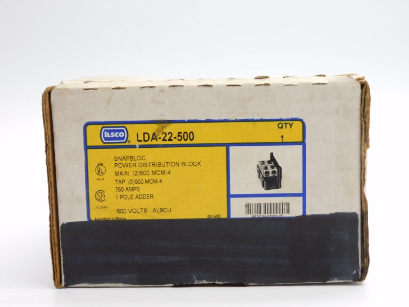 ILSCO LDA-22-500 600V 760A NSMP