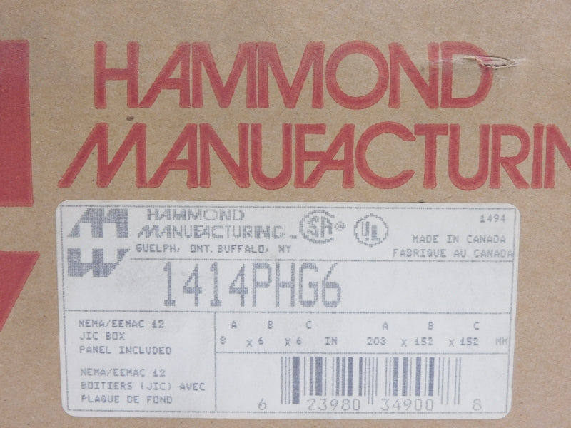 HAMMOND 1414PHG6 NSMP