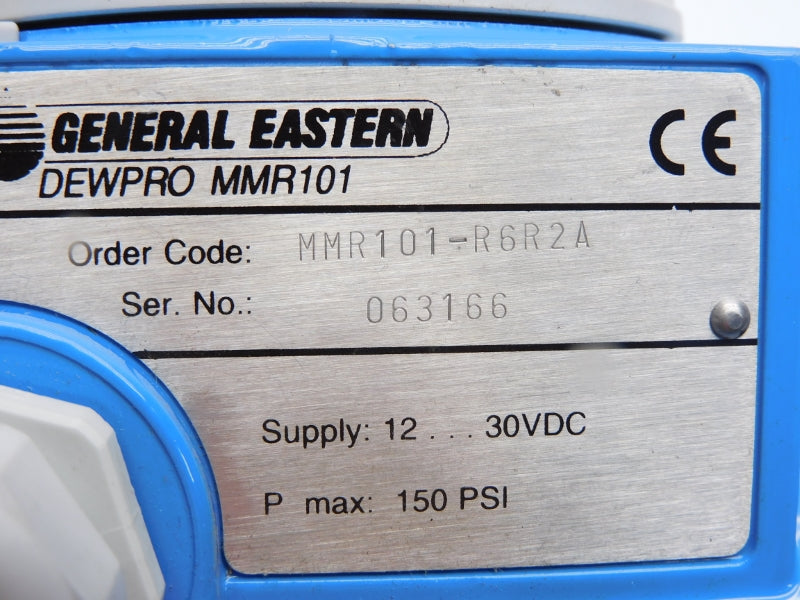 GENERAL EASTERN MMR101-R6R2A 12-30VDC 150PSI NSNP