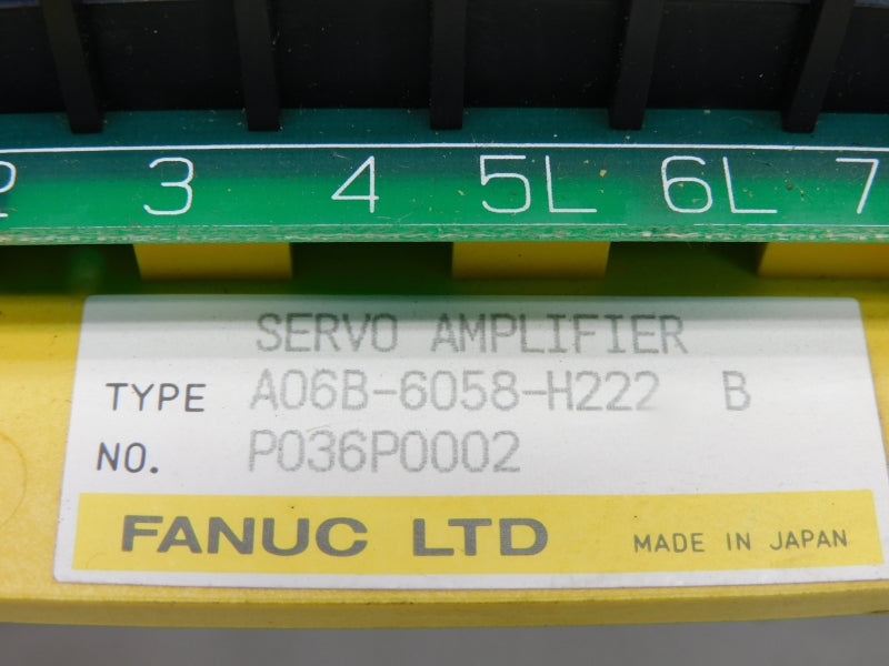 FANUC A06B-6058-H222 NSNP