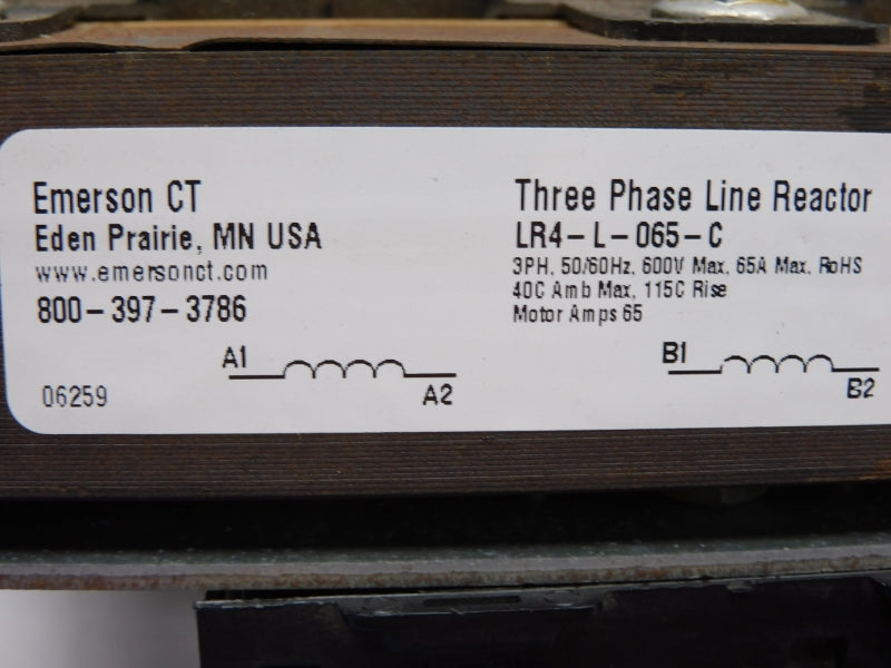 EMERSON CT LR4-L-065-C 600V 65A NSNP