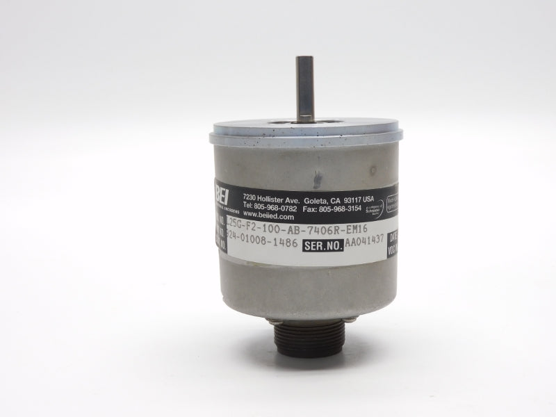 BEI L25G-F2-100-AB-7406R-EM16 924-01008-1486 5VDC NSNP