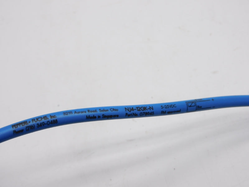 PEPPERL+FUCHS NJ4-12GK-N 07894S 5-25VDC UNMP