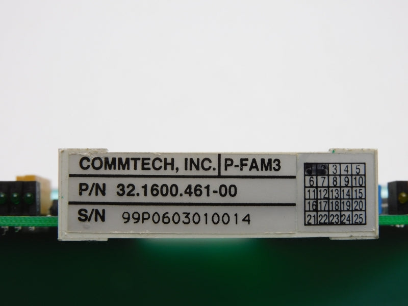 COMMTECH 32.1600.461-00 P-FAM3 NSNP