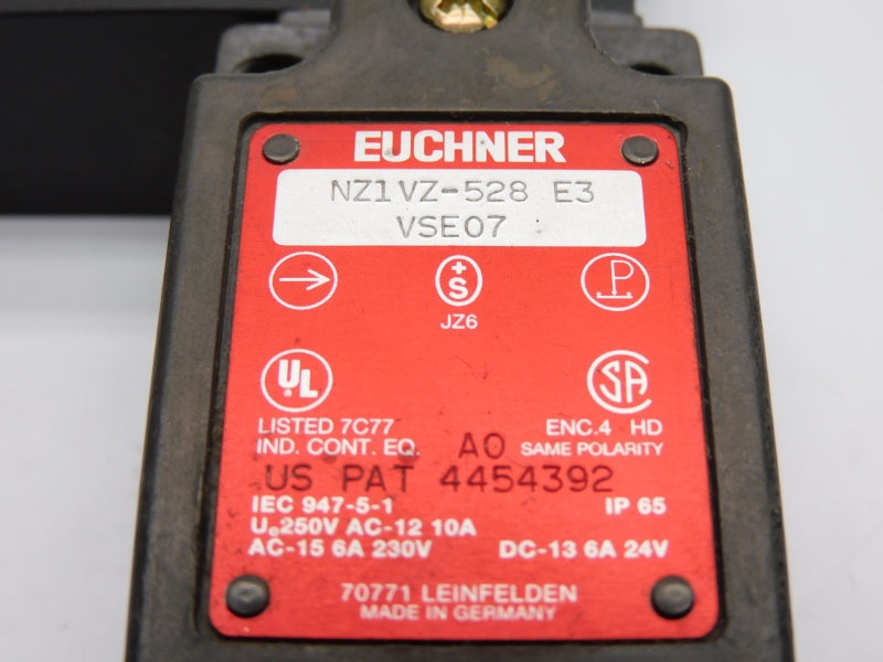 EUCHNER NZ1VZ-528E3VSE07 250VAC 10A (NO KEY) NSMP