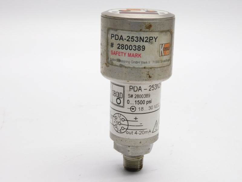KOBOLD PDA-253N2PY 2800389 18-30VDC 0-1500PSI UNMP