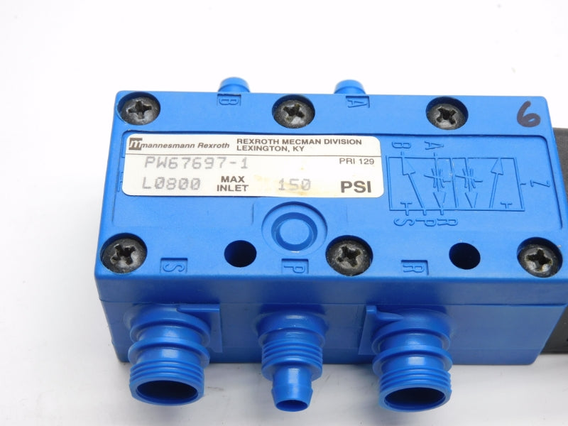 REXROTH PW67697-1 120VAC 150PSI NSNP