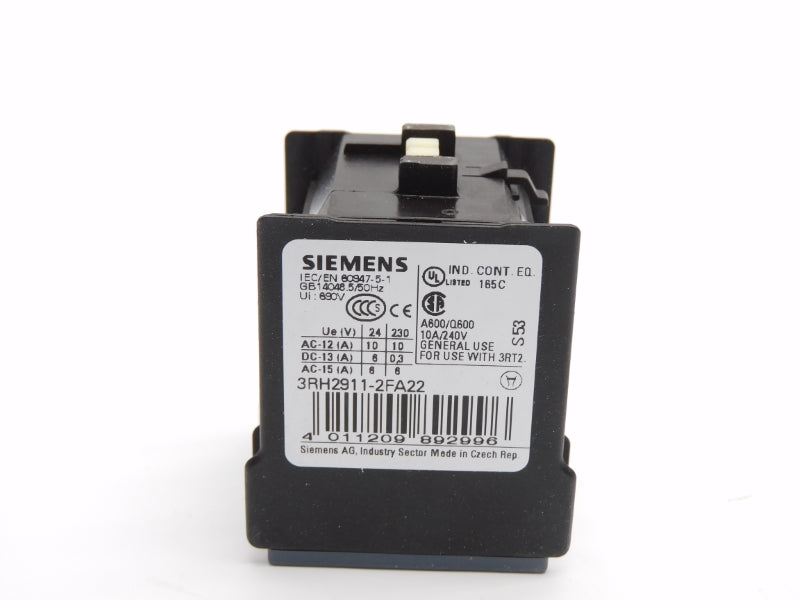 SIEMENS 3RH2911-2FA22 690V 10A NSMP