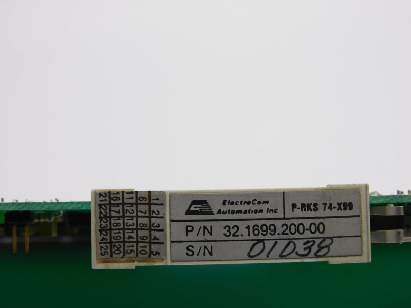 ELECTROCOM AUTOMATION 32.1699.200-00 P-RKS74-X99 UNMP