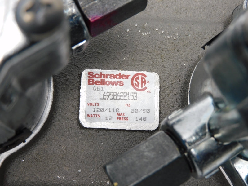 SCHRADER BELLOWS L6958622153 120/110V 140PSI NSMP