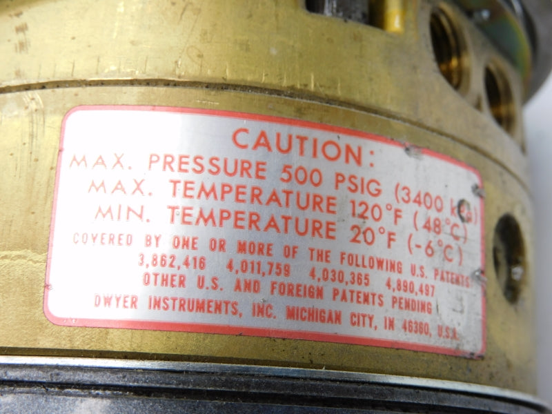 DWYER 43005 500PSI NSNP