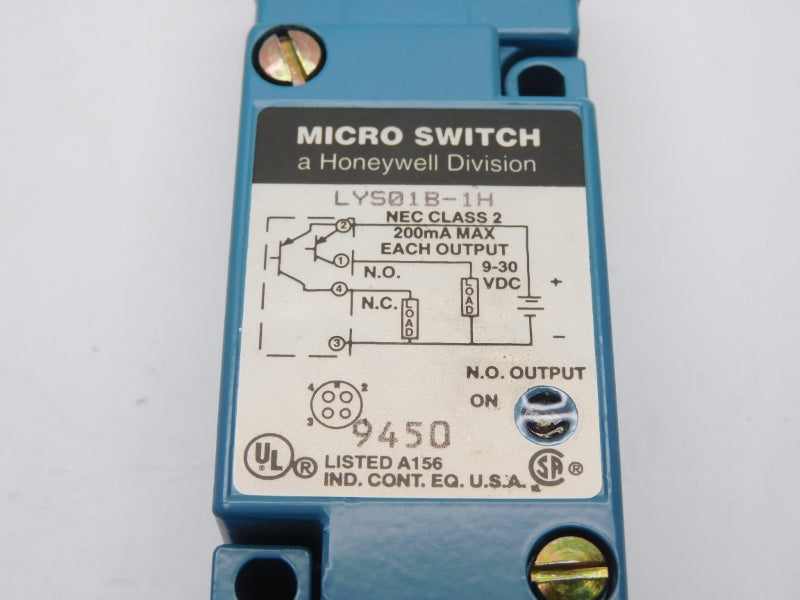 HONEYWELL LYS01B-1H 9-30VDC NSMP