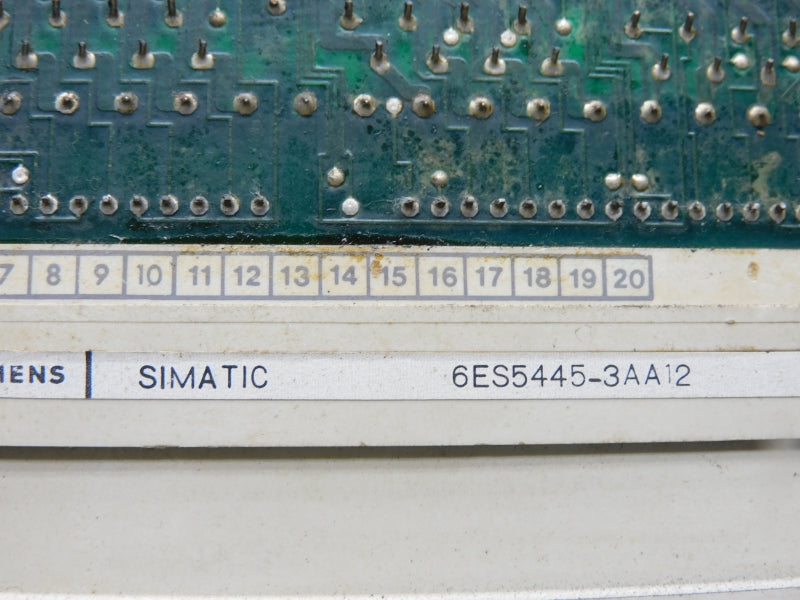 SIEMENS 6ES5445-3AA12 UNMP