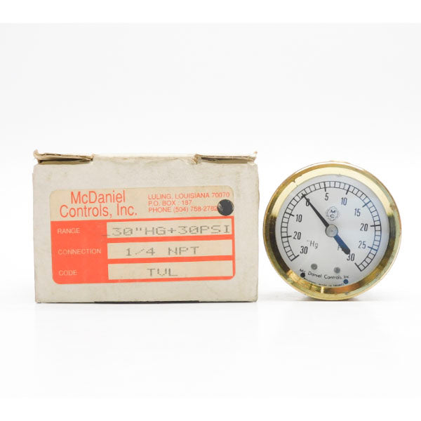 MCDANIEL CONTROLS TVL 30PSI NSMP