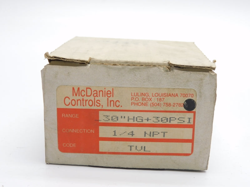 MCDANIEL CONTROLS TVL 30PSI NSMP