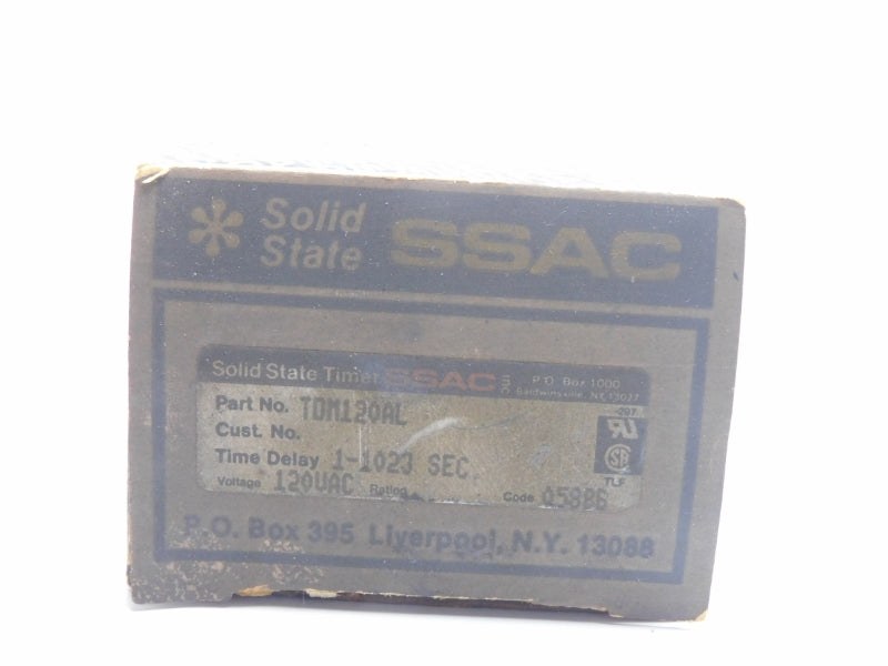 SSAC TDM120AL 120VAC 1-1023S NSMP