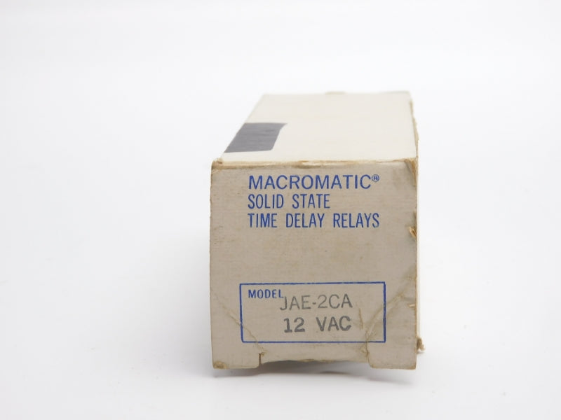 MACROMATIC JAE-2CA 12VAC NSMP