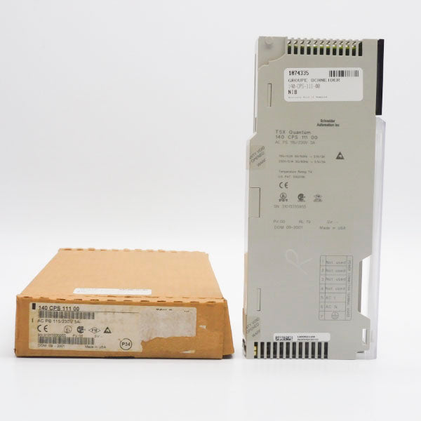 SCHNEIDER ELECTRIC 140CPS11100 115/230V 3A NSMP