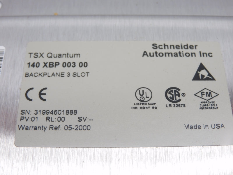 SCHNEIDER ELECTRIC 140XBP00300 NSMP