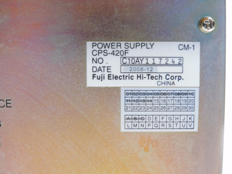 FUJI ELECTRIC CPS-420F 200-240VAC 3A UNMP