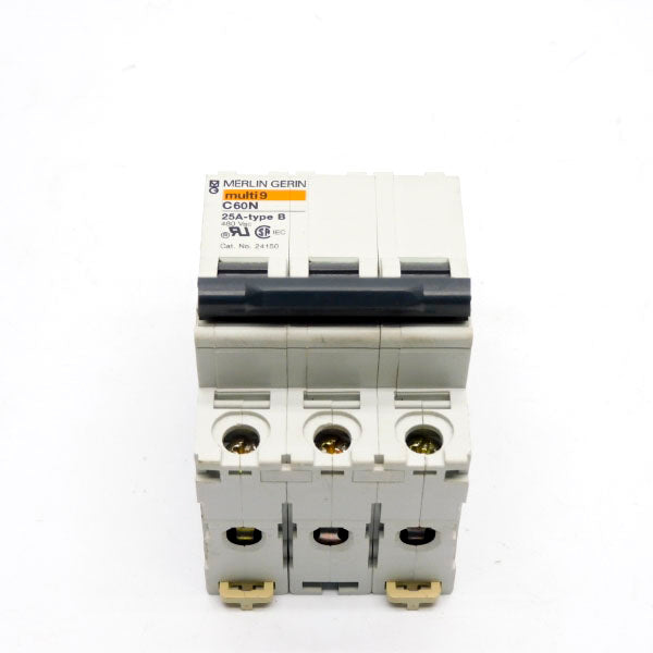 MERLIN GERIN 24150 C60N-25A 480VAC 25A NSNP