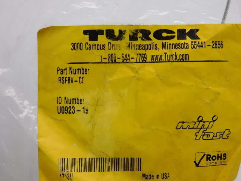 TURCK RSFBV-CC U0923-19 NSMP