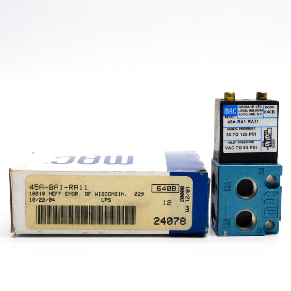 MAC 45A-BA1-RA11 60PSI NSMP
