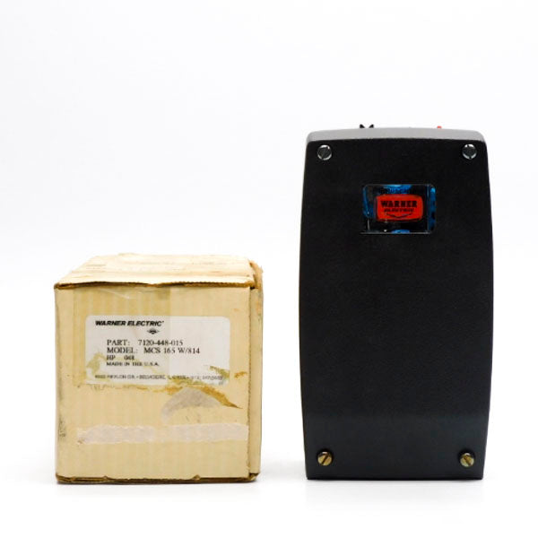 WARNER ELECTRIC 7120-448-015 MCS-165 W/ 814 120VAC 7A NSMP