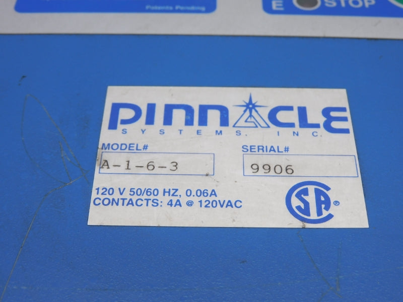 PINNACLE A-1-6-3 120VAC 4A UNMP