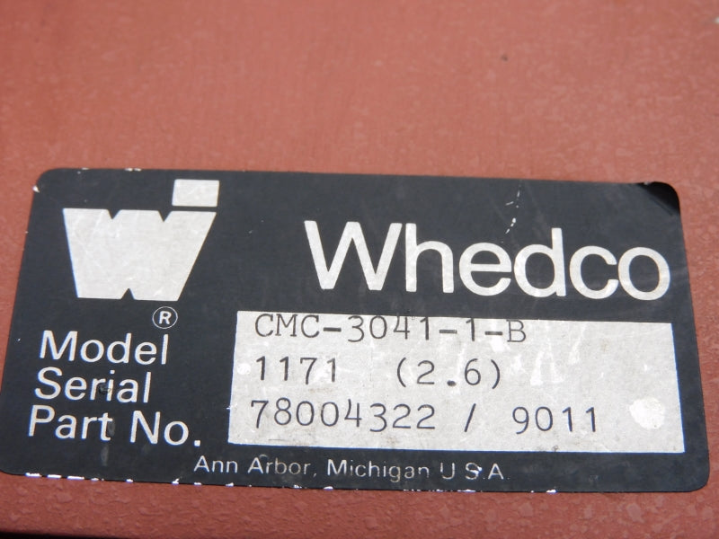 WHEDCO CMC-3041-1-B 78004322/9011 UNMP