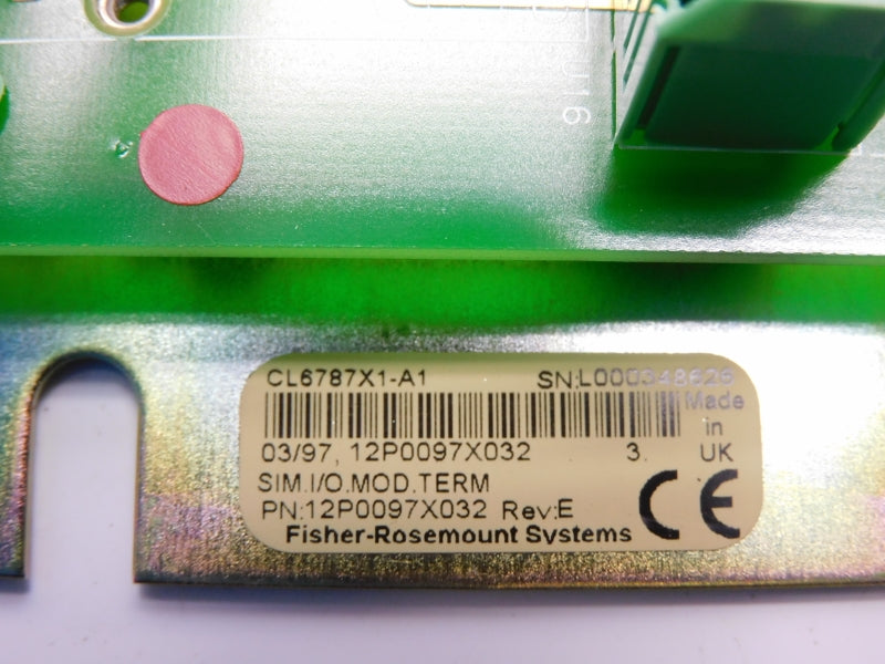 FISHER-ROSEMOUNT CL6787X1-A1 12P0097X032 24VDC 4.6A NSMP