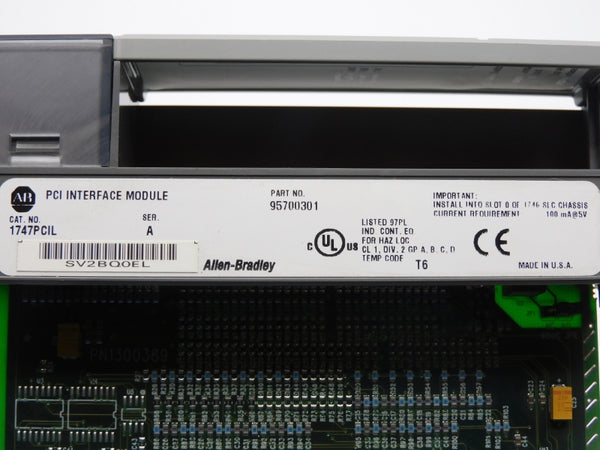 ALLEN BRADLEY 1747PCIL SER. A 5V UNMP