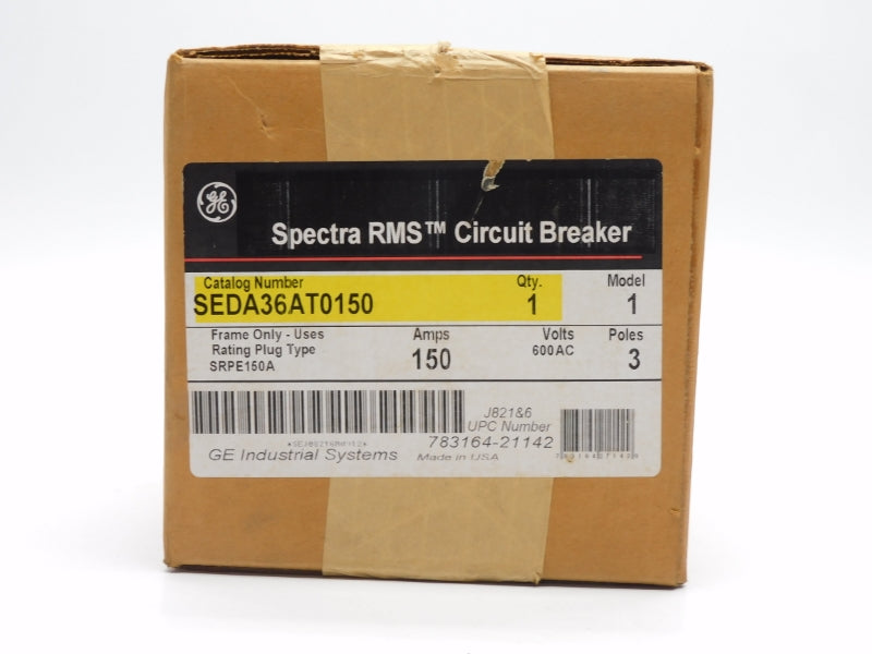 GENERAL ELECTRIC SEDA36AT0150 600VAC 150A NSFS