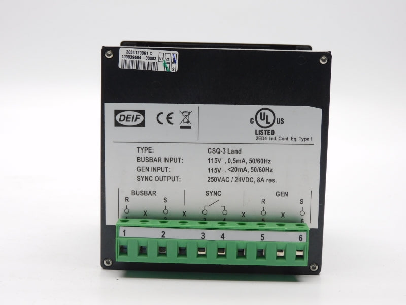 DEIF CSQ-3 250VAC 8A NSMP