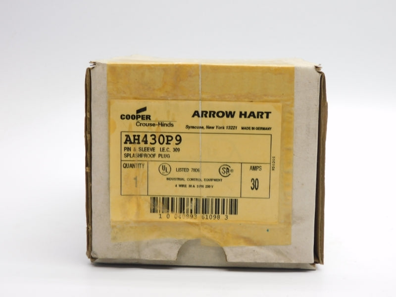 ARROW HART AH430P9 250VAC 30A NSMP