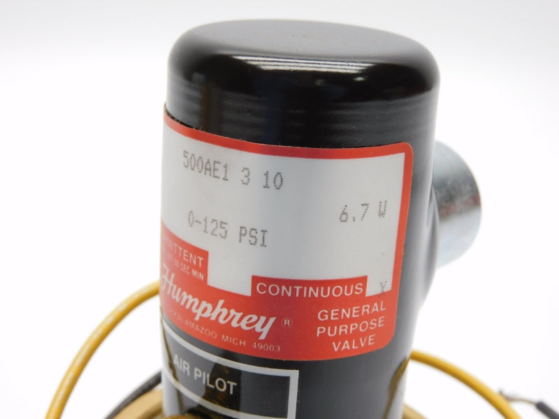 HUMPHREY 500AE131024VDC 24VDC 0-125PSI NSMP
