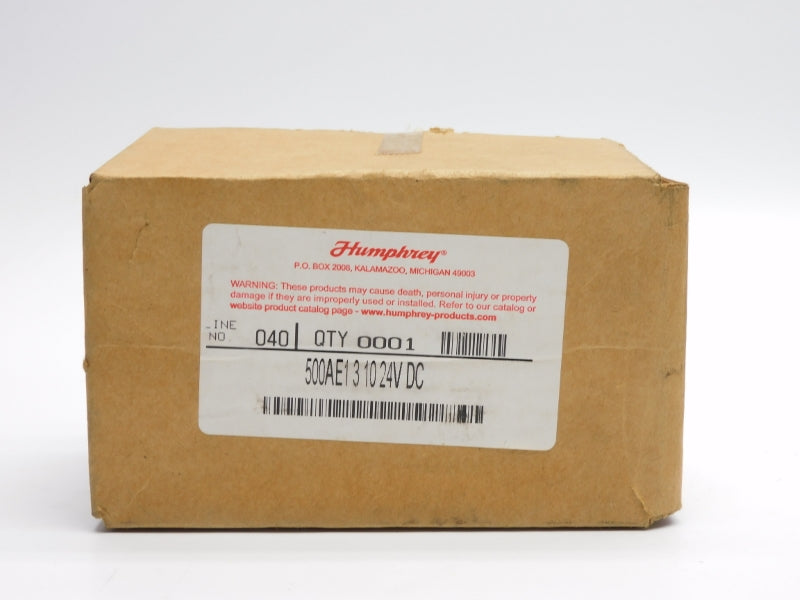 HUMPHREY 500AE131024VDC 24VDC 0-125PSI NSMP