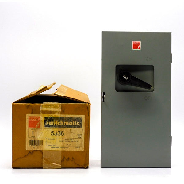 FEDERAL PIONEER 5336 SER. W94 600V 30A NSMP