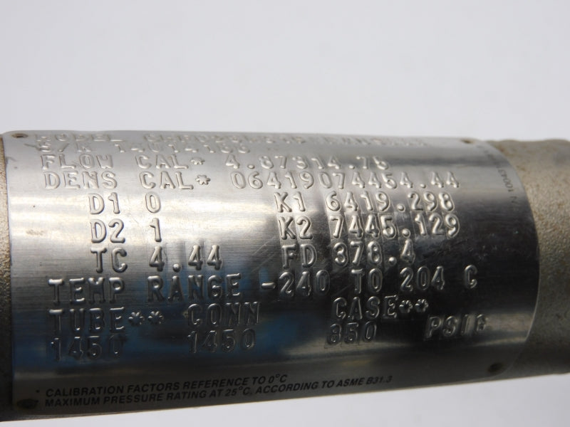 MICRO MOTION CMF025M319NRAUSZZZ 4.87314.75 850PSI NSNP