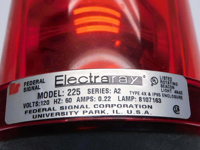 INDUSTRIAL SPARE PART 225 SER. A2 120V 0.22A UNMP