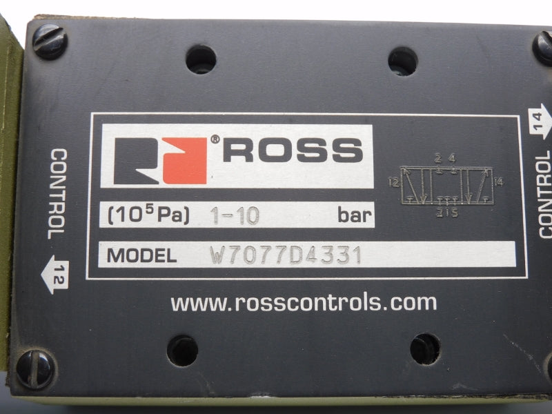 ROSS W7077D4331 24VDC NSNP