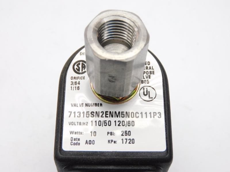 PARKER 71315SN2ENM5NM5N0C111P3 110/120V 250PSI NSMP
