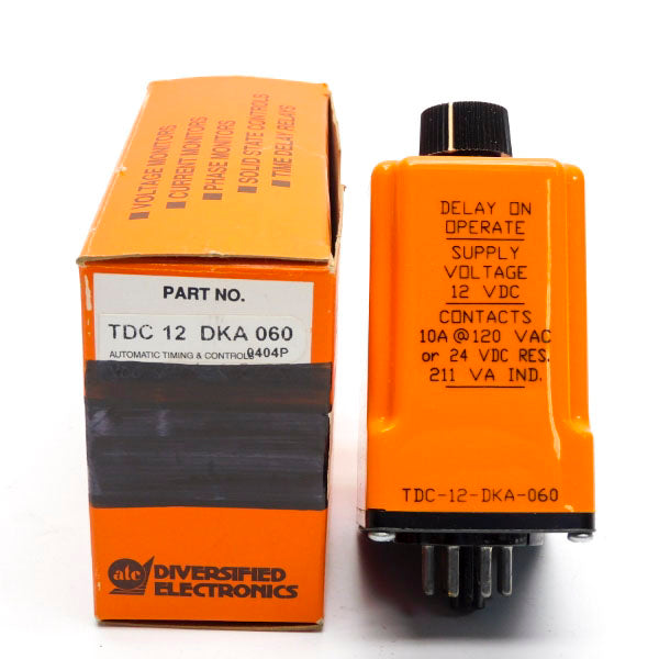 ATC TDC-12-DKA-060 120VAC 10A 0.6-60S NSMP