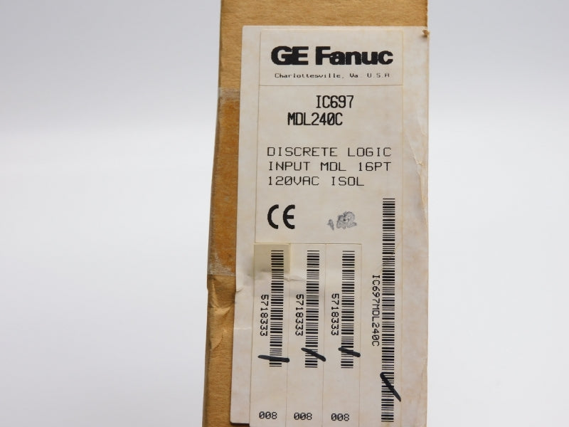 FANUC IC697MDL240C 120VAC NSFS