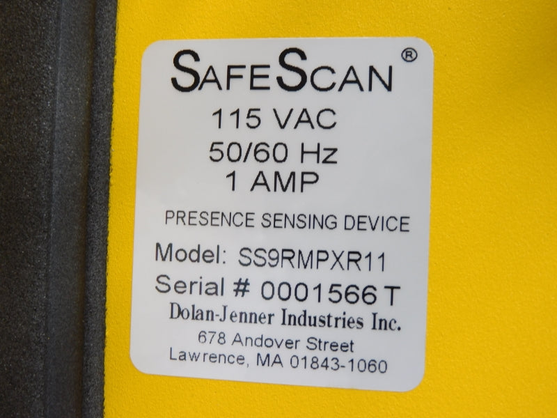 SAFESCAN SS9RMPXR11 115VAC 1A NSNP