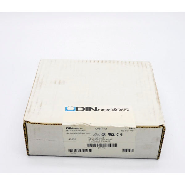 DINNECTORS DN-T12 600V 20A (PKG OF 100) NSFS