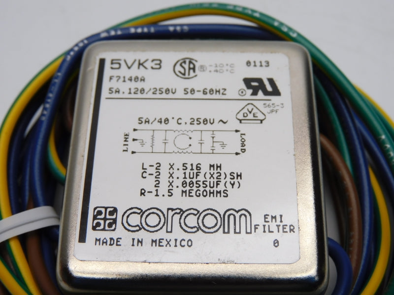 INGERSOLL RAND CORCOM 39201918 5VK3 250V 5A NSMP