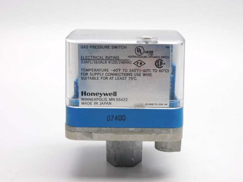 HONEYWELL C6097B1101 120/240VAC 1.5-7PSI UNMP