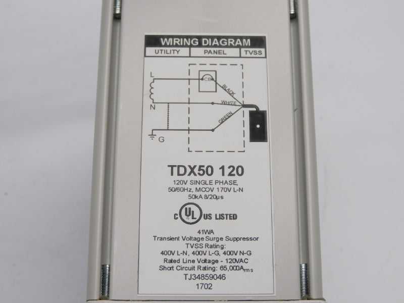 ERICO TDX50-120 120V NSMP