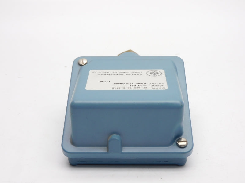 KOENIG-PRETEMPCO KPH100-30-D-1010 125/240VAC 10A 5-30PSI NSNP